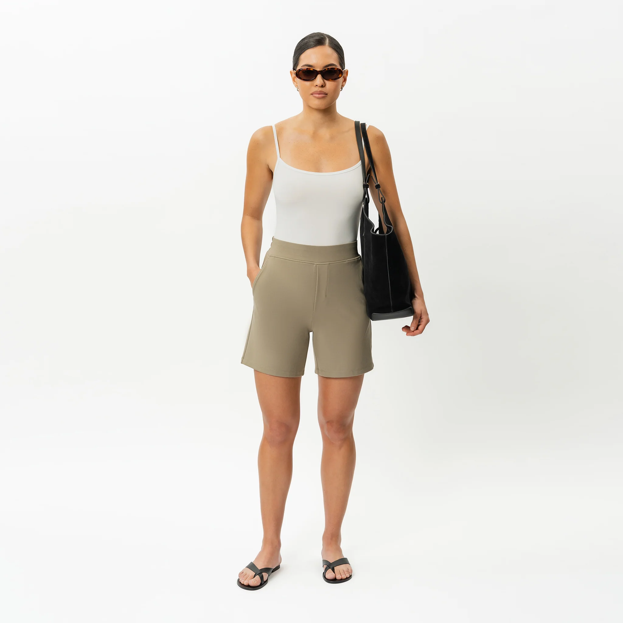 Light Ponte Shorts - Image 11