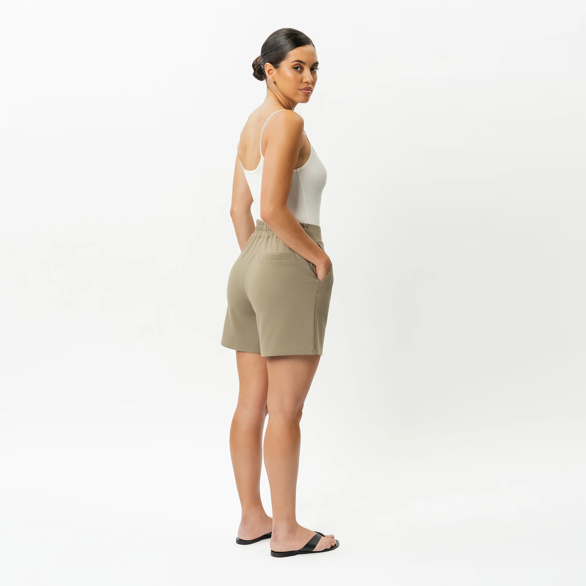 Light Ponte Shorts - Image 14