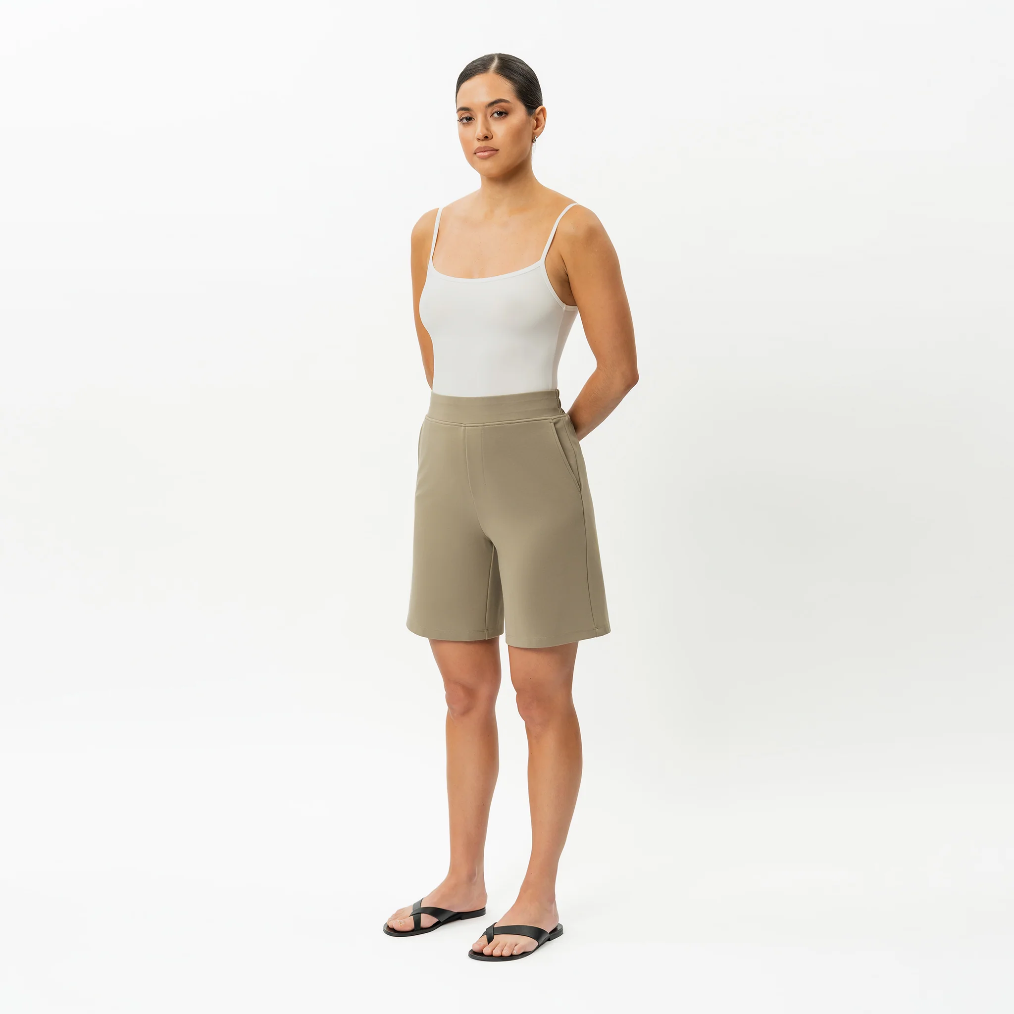 Light Ponte Shorts - Image 25