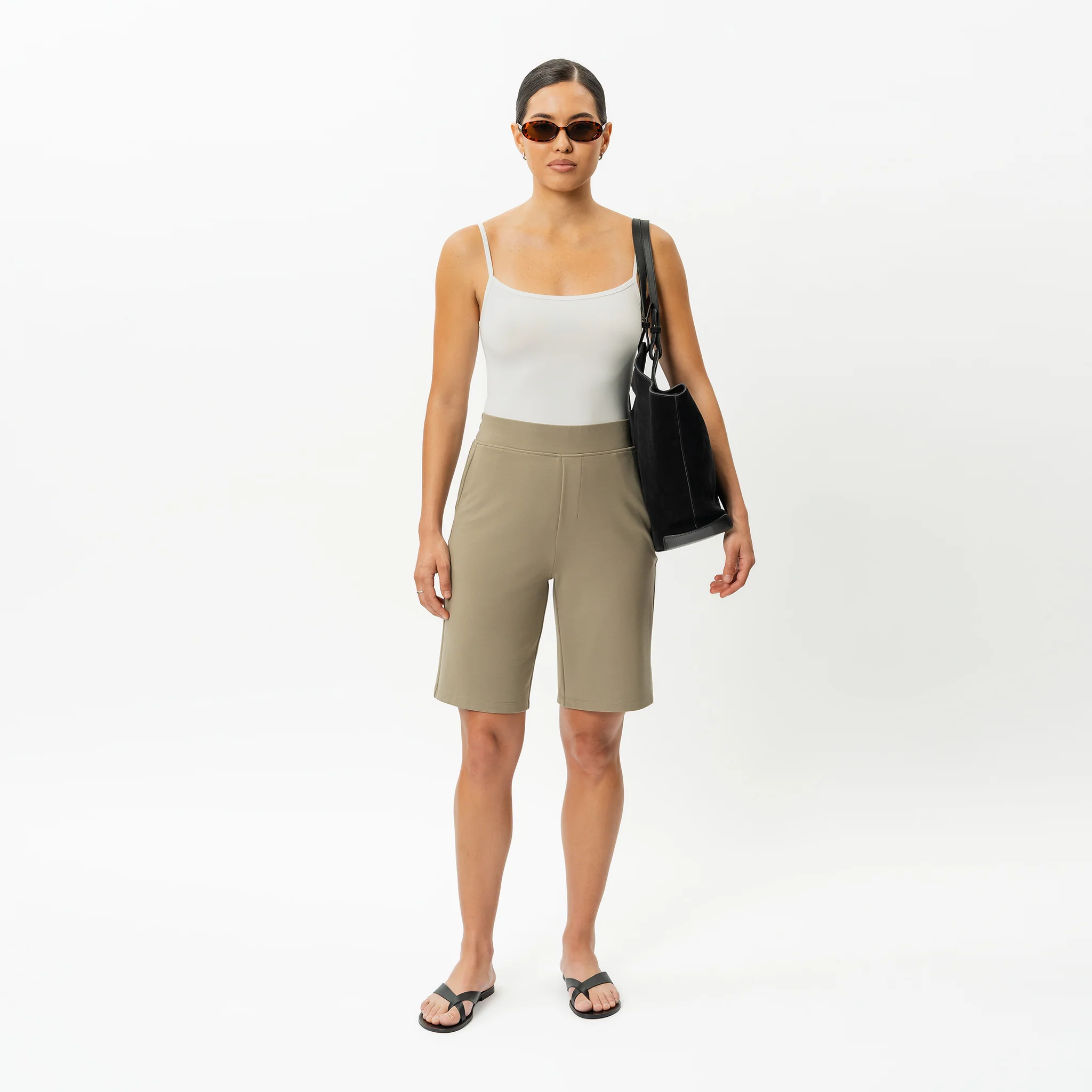 Light Ponte Shorts - Image 28