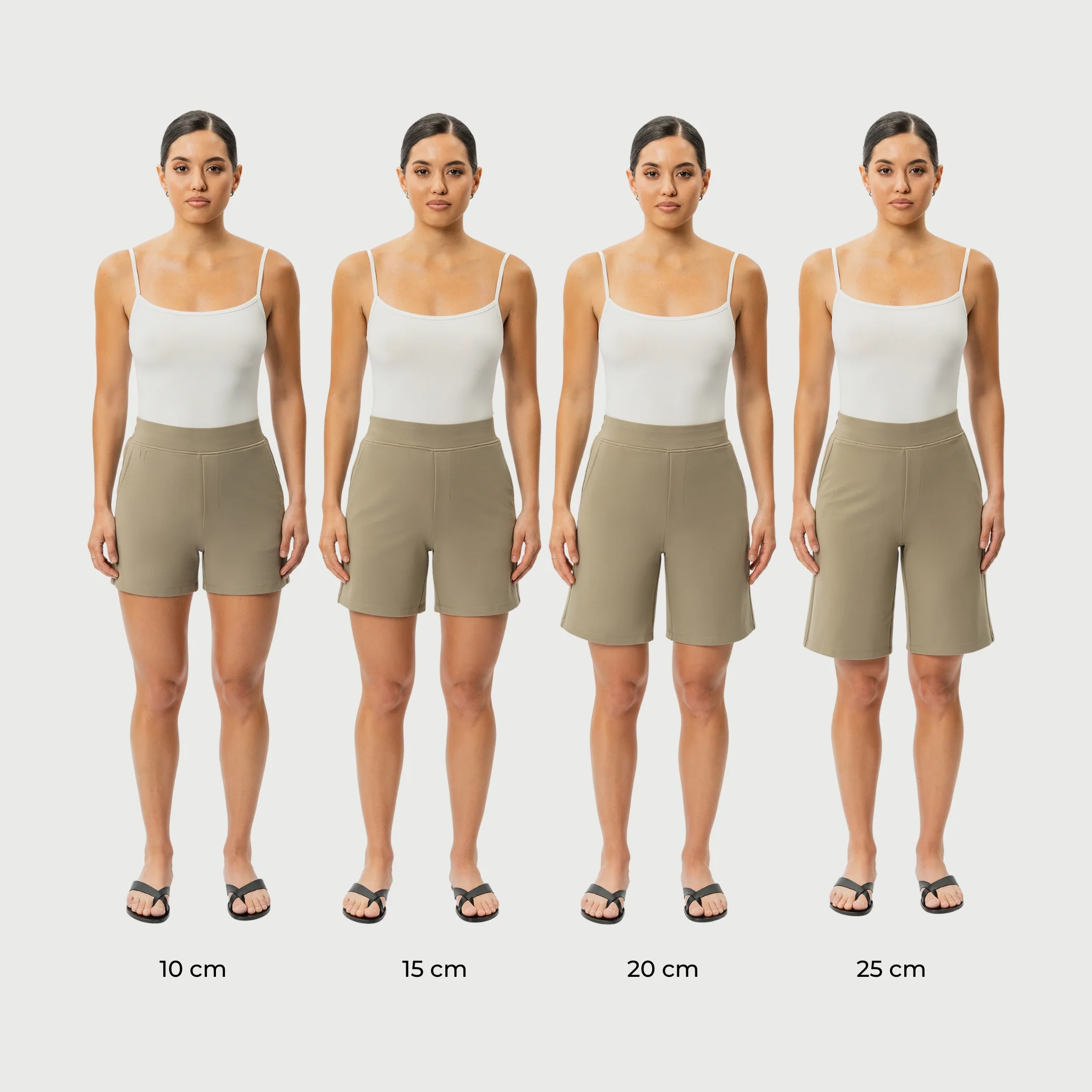 Light Ponte Shorts - Image 29