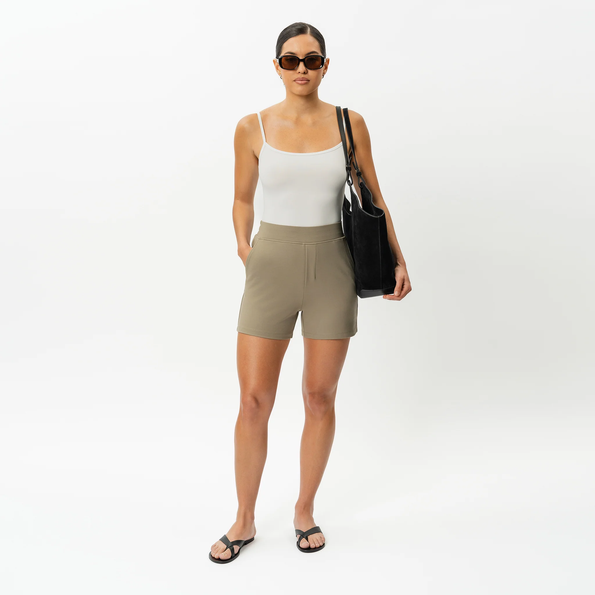 Light Ponte Shorts - Image 3