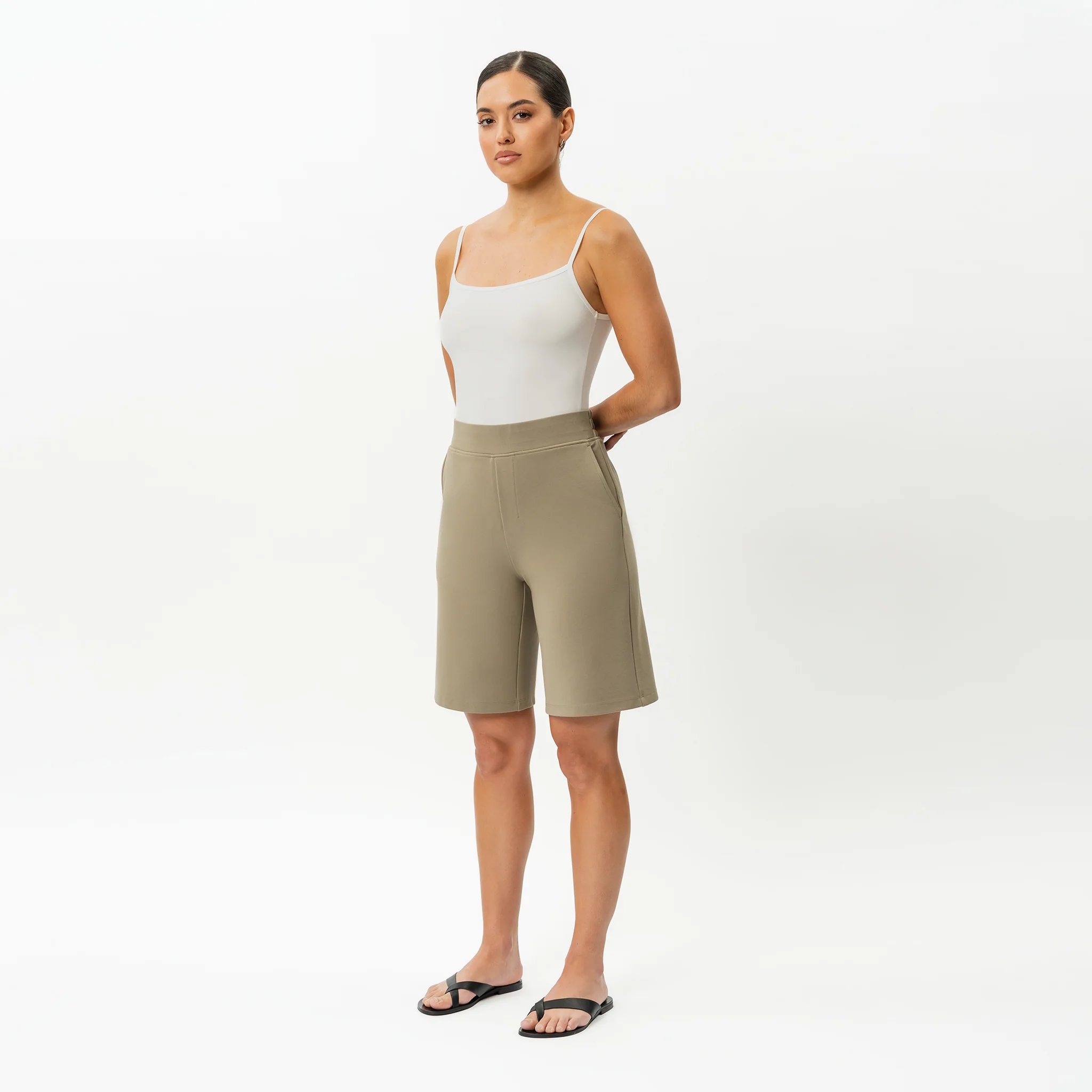Light Ponte Shorts - Image 30