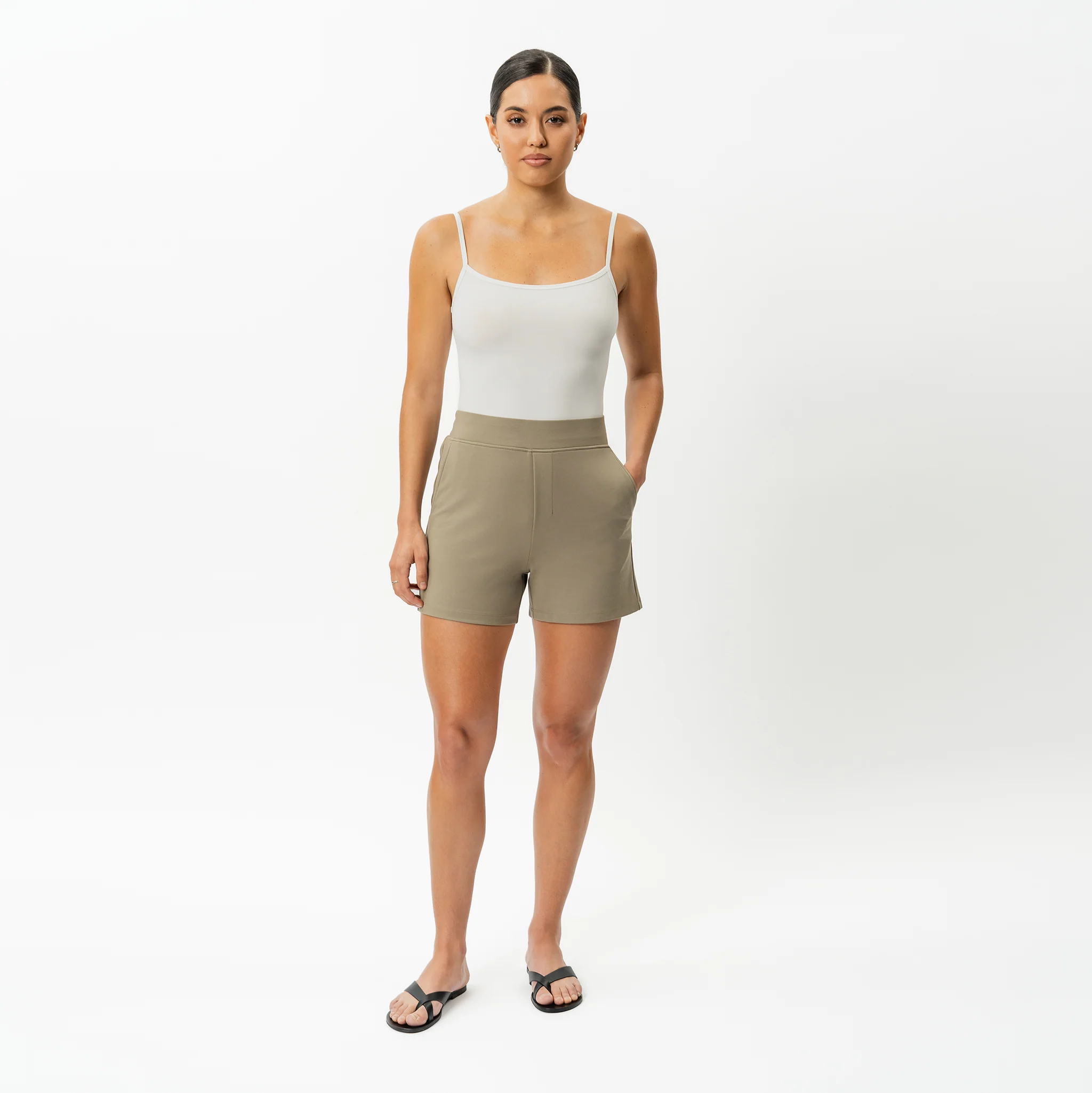Light Ponte Shorts - Image 5