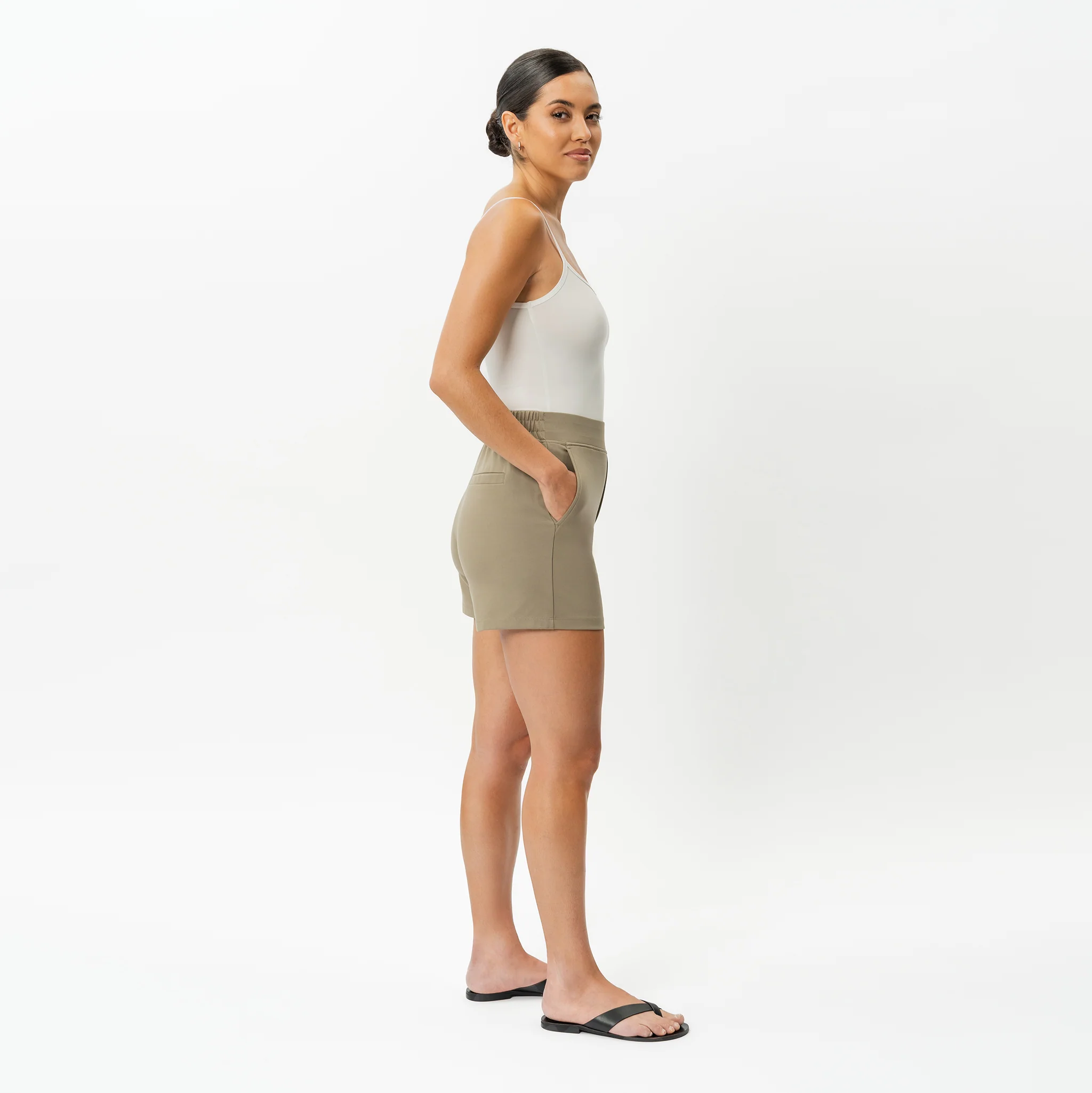 Light Ponte Shorts - Image 8