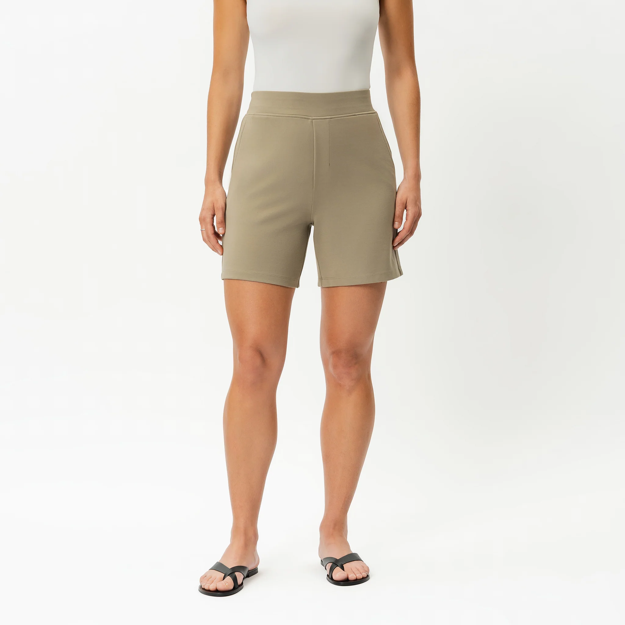 Light Ponte Shorts - Image 9