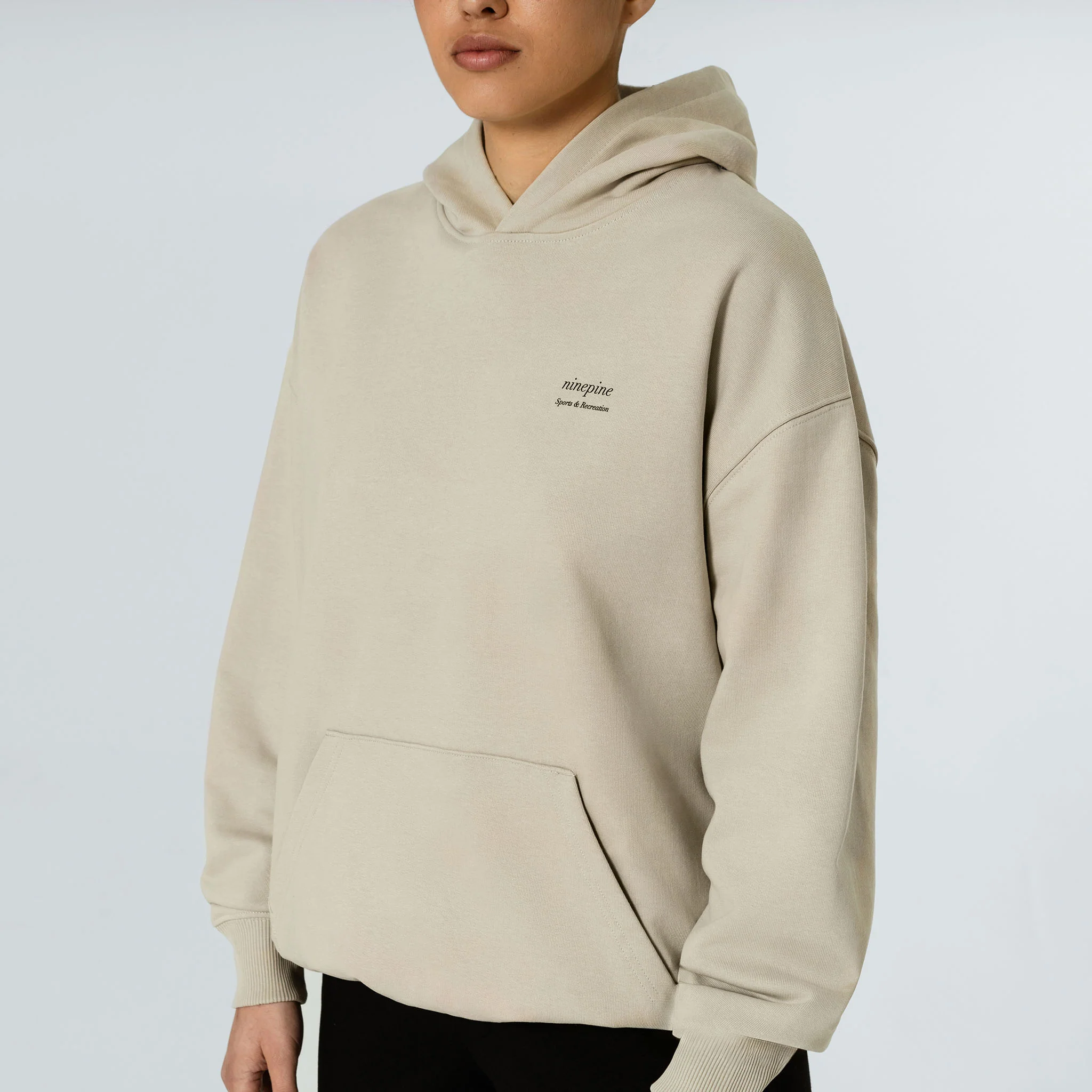 Relaxed Serif Hoodie - Image 4
