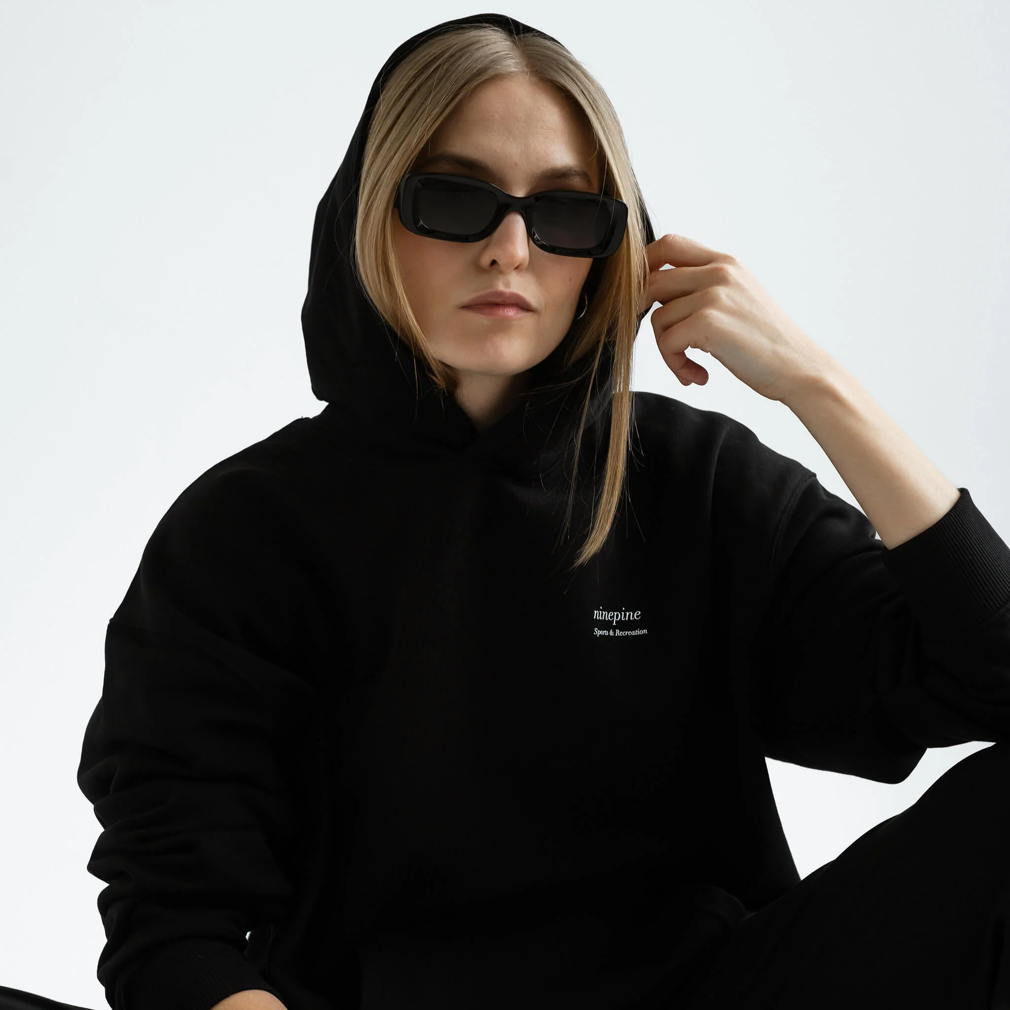 Relaxed Serif Hoodie - Image 8