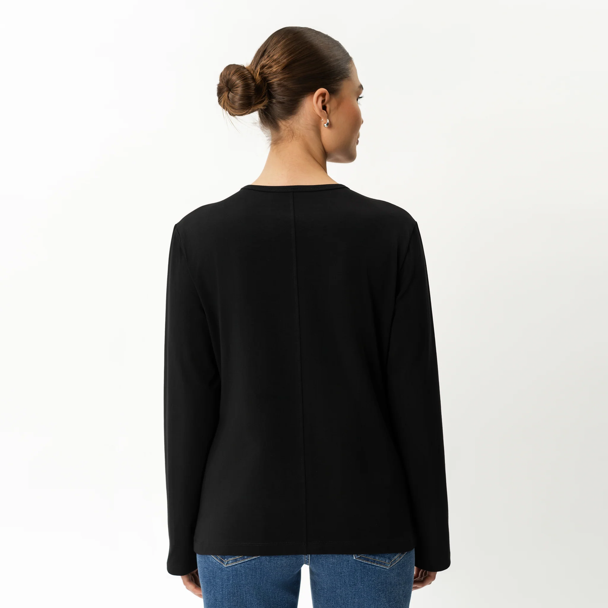 Pima Long-sleeve T-shirt - Image 4