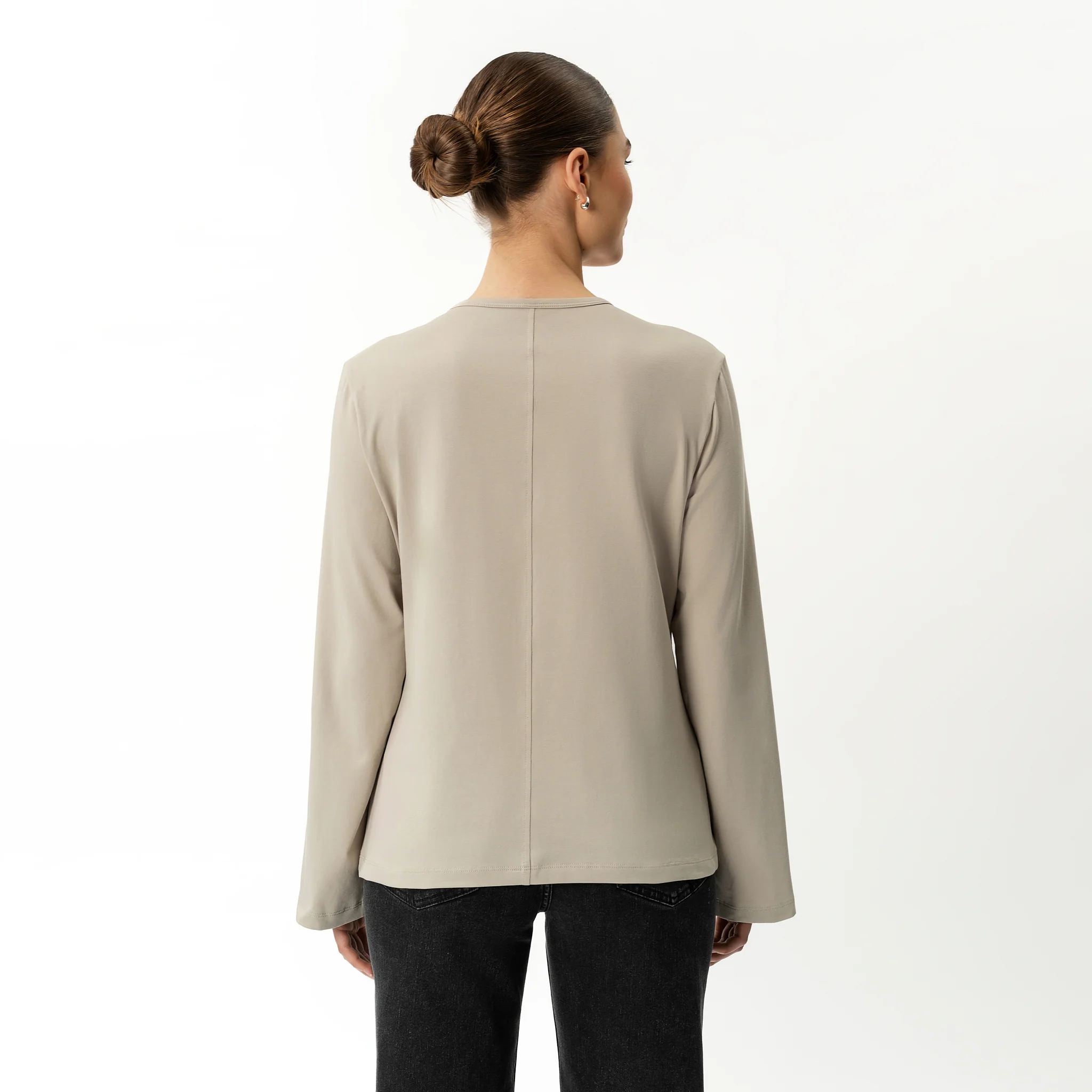 Pima Long-sleeve T-shirt - Image 4