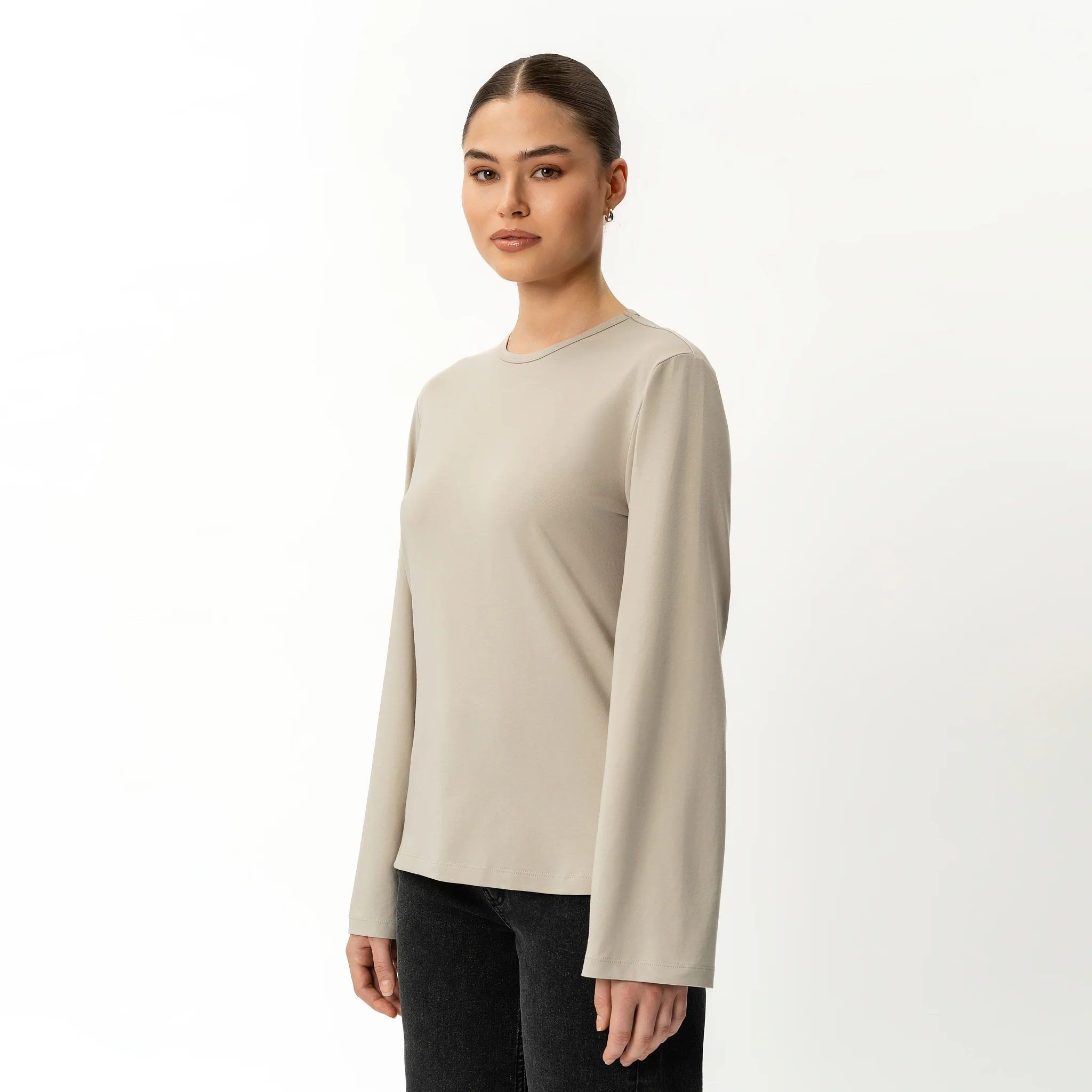 Pima Long-sleeve T-shirt - Image 5