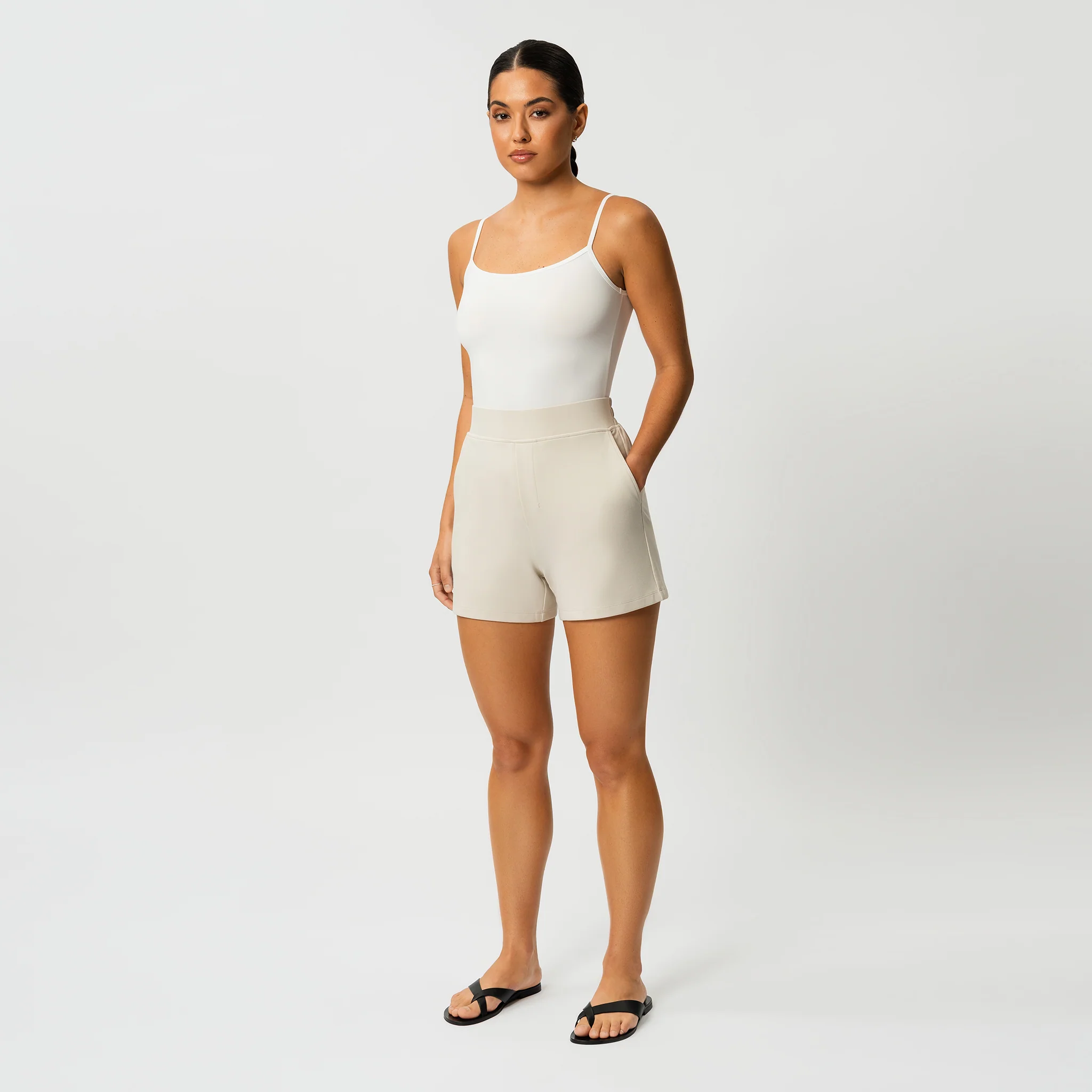 Light Ponte Shorts - Image 11