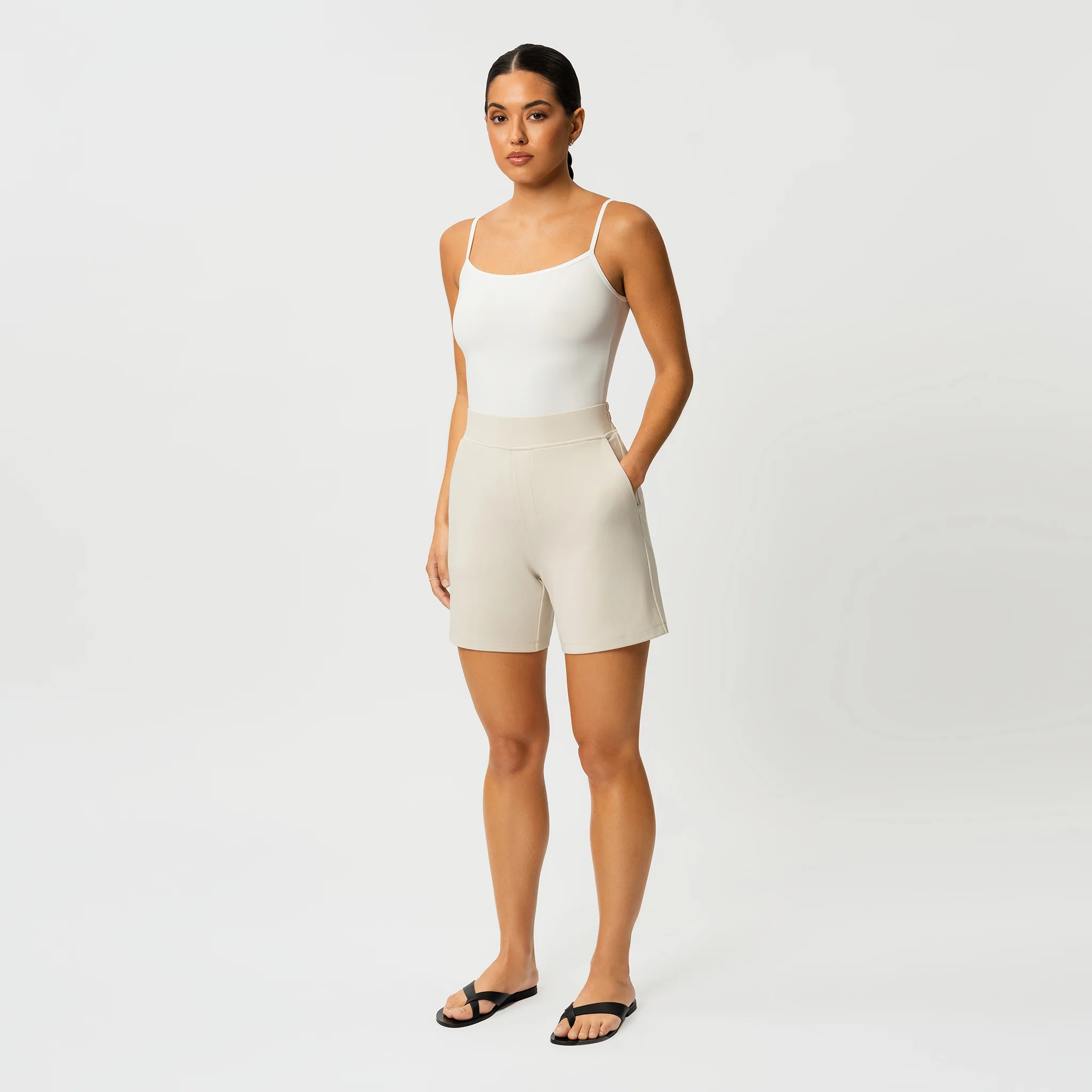 Light Ponte Shorts - Image 21