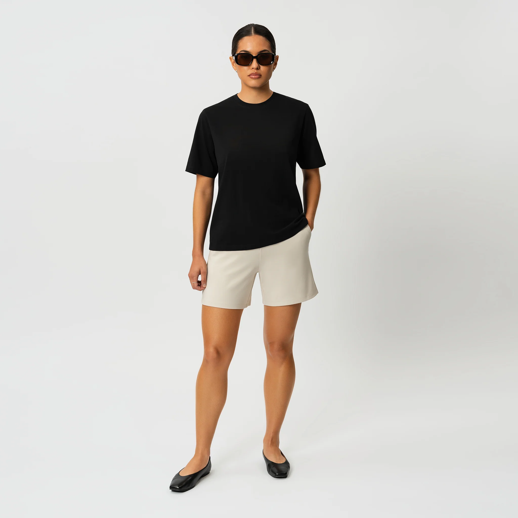 Light Ponte Shorts - Image 23