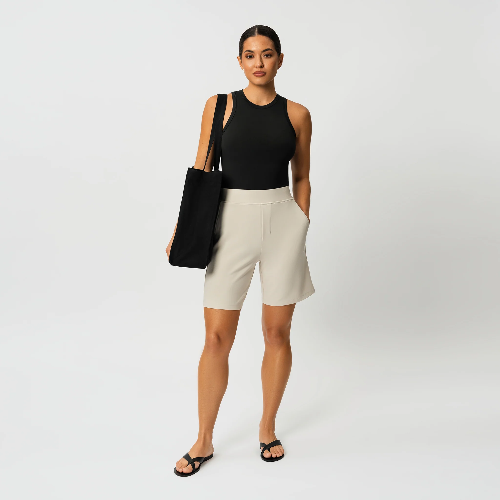 Light Ponte Shorts - Image 33