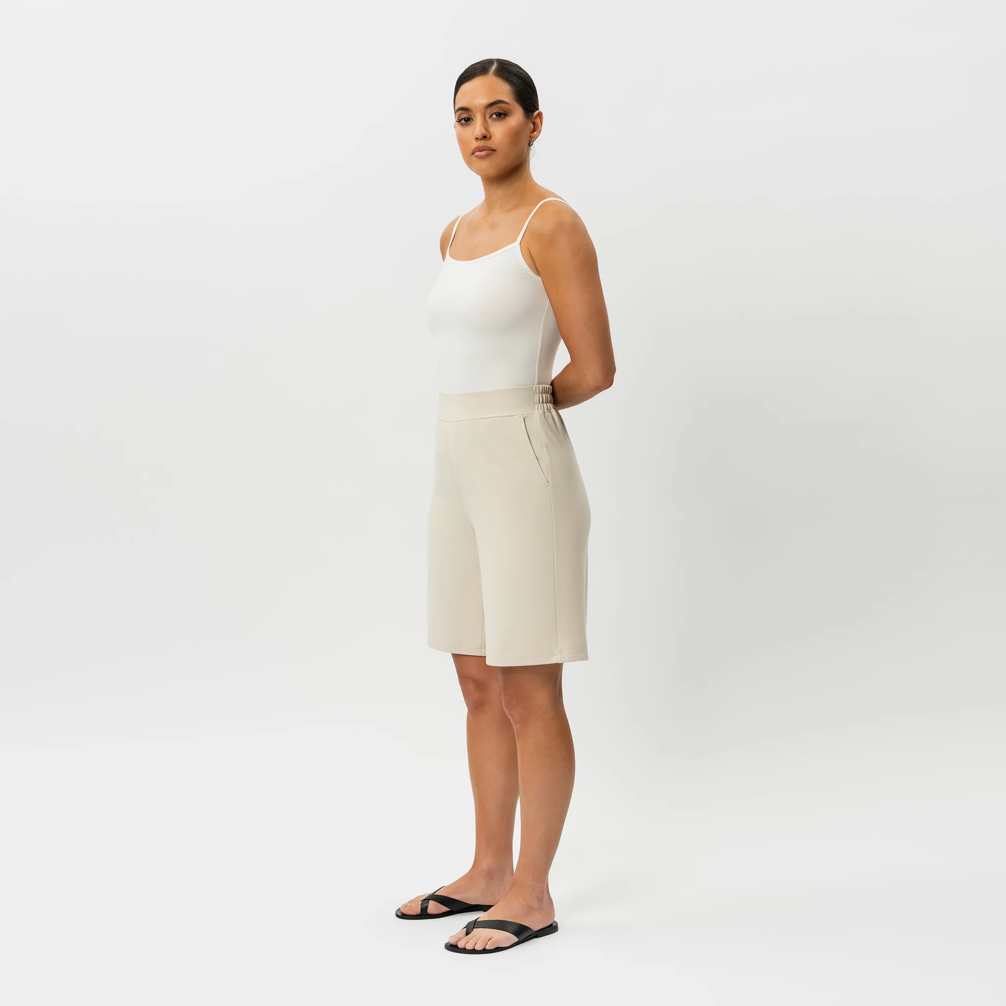 Light Ponte Shorts - Image 42