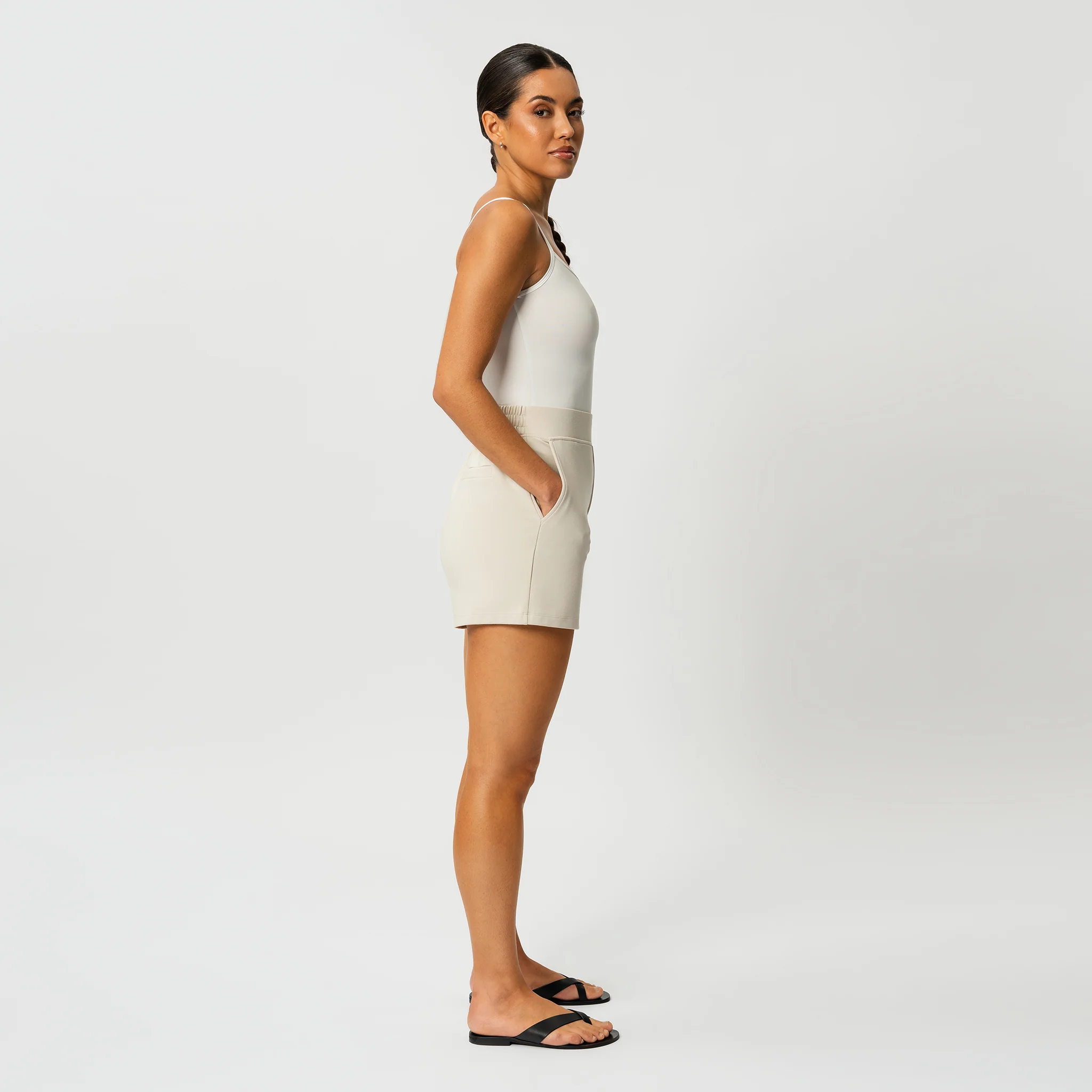 Light Ponte Shorts - Image 7