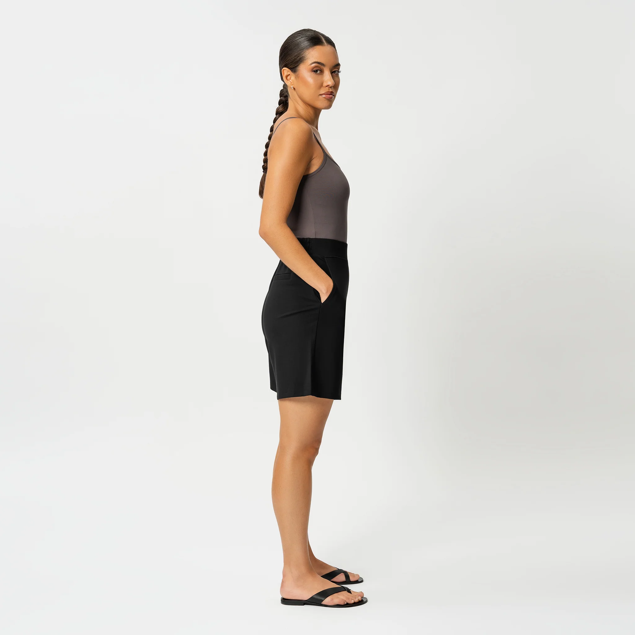 Light Ponte Shorts - Image 28