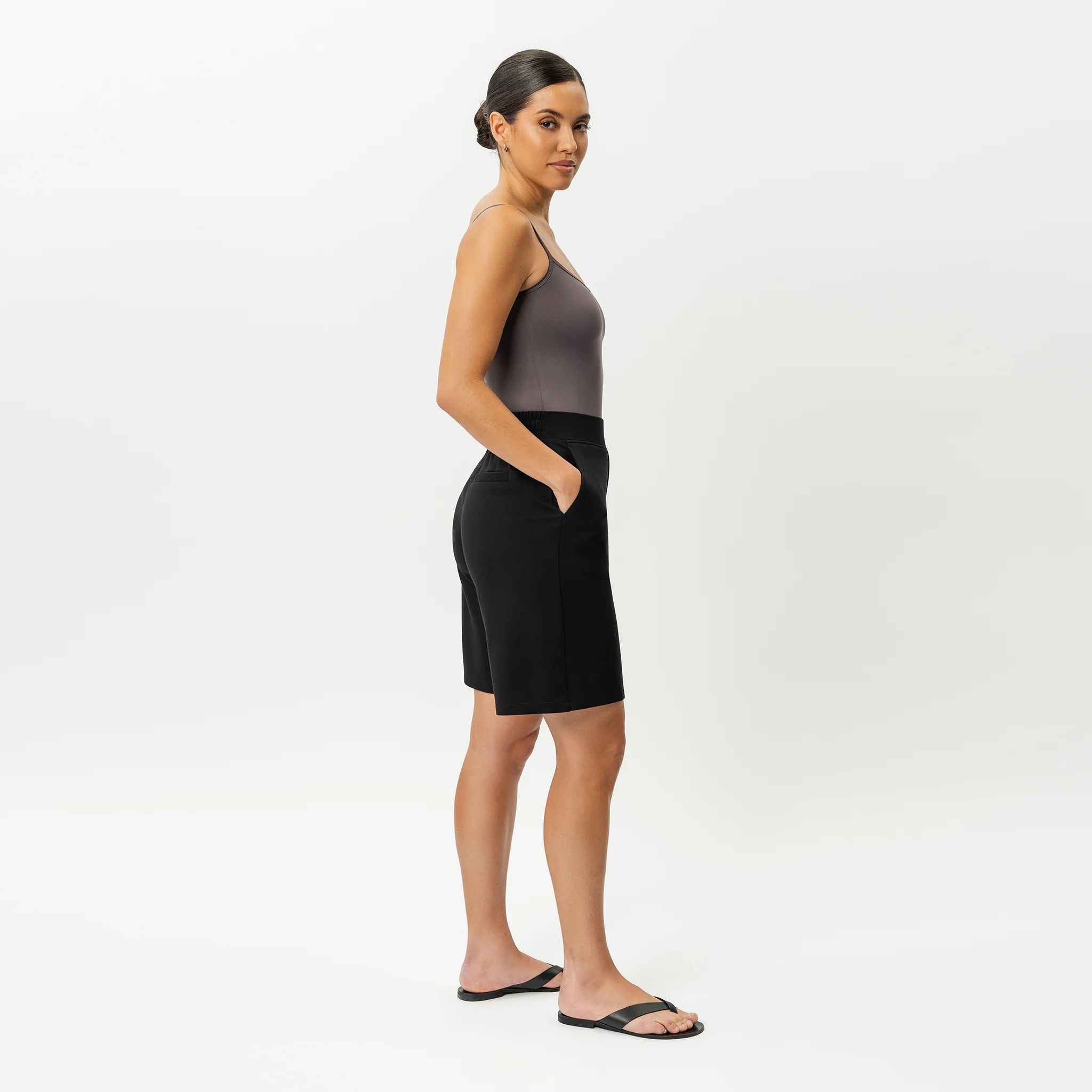 Light Ponte Shorts - Image 36