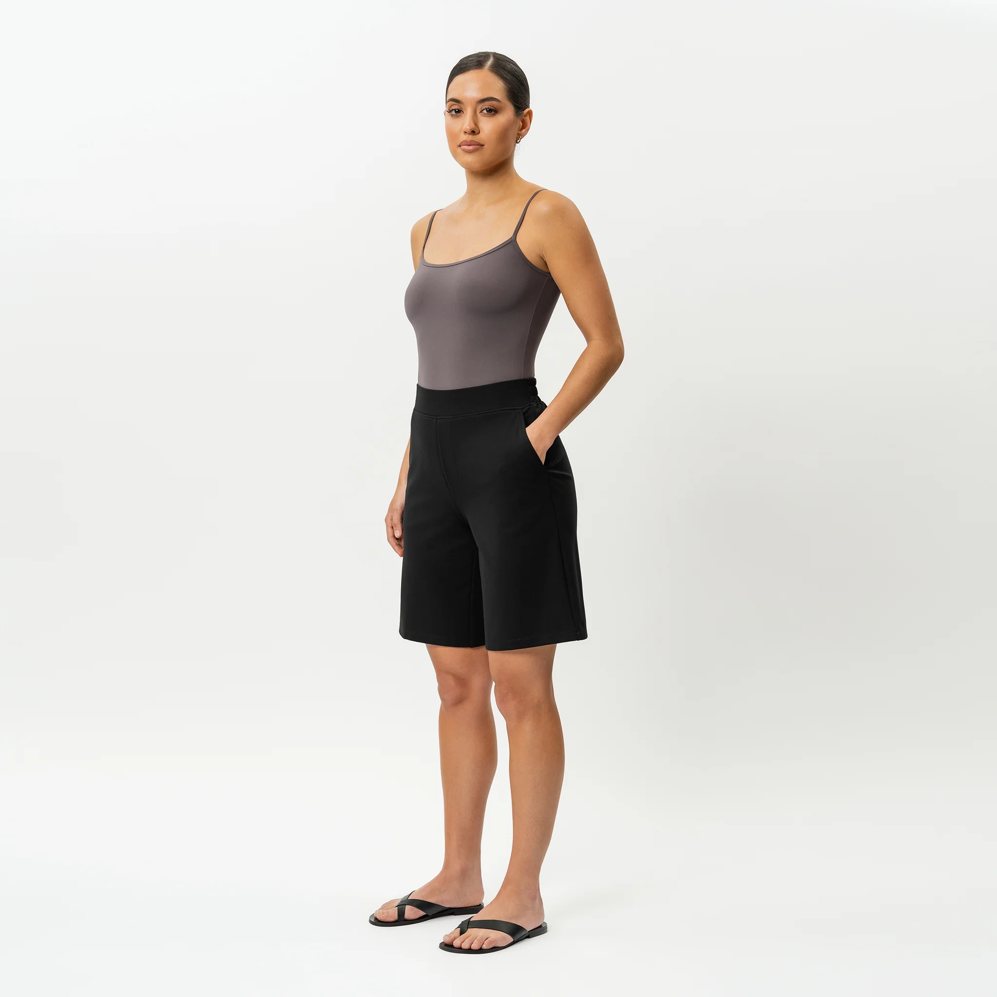 Light Ponte Shorts - Image 37