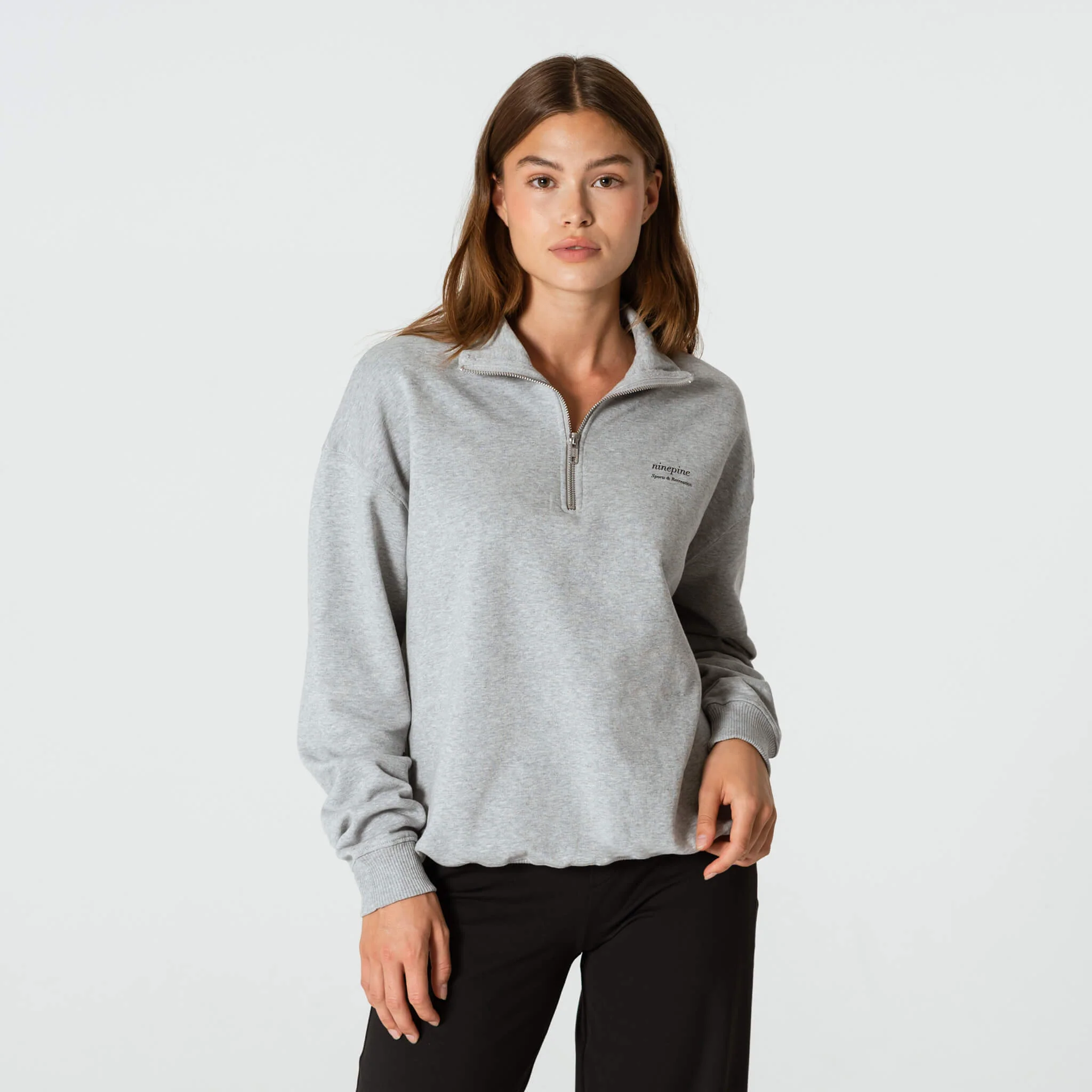Quarter-Zip Relaxed Sweater - Image 10