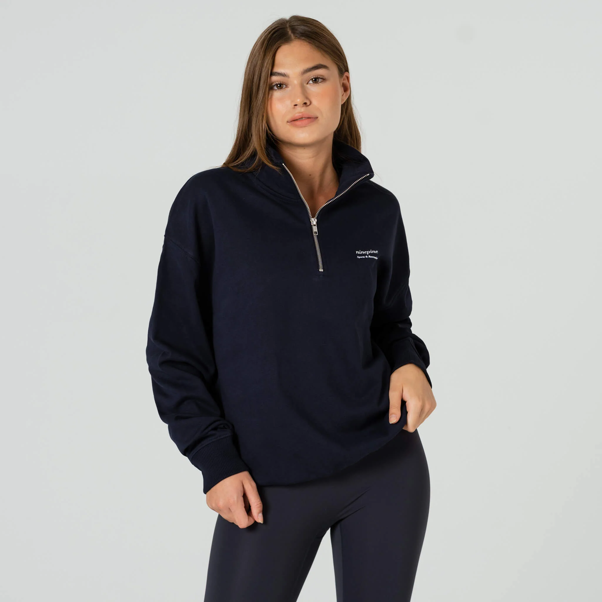 Quarter-Zip Relaxed Sweater - Image 15