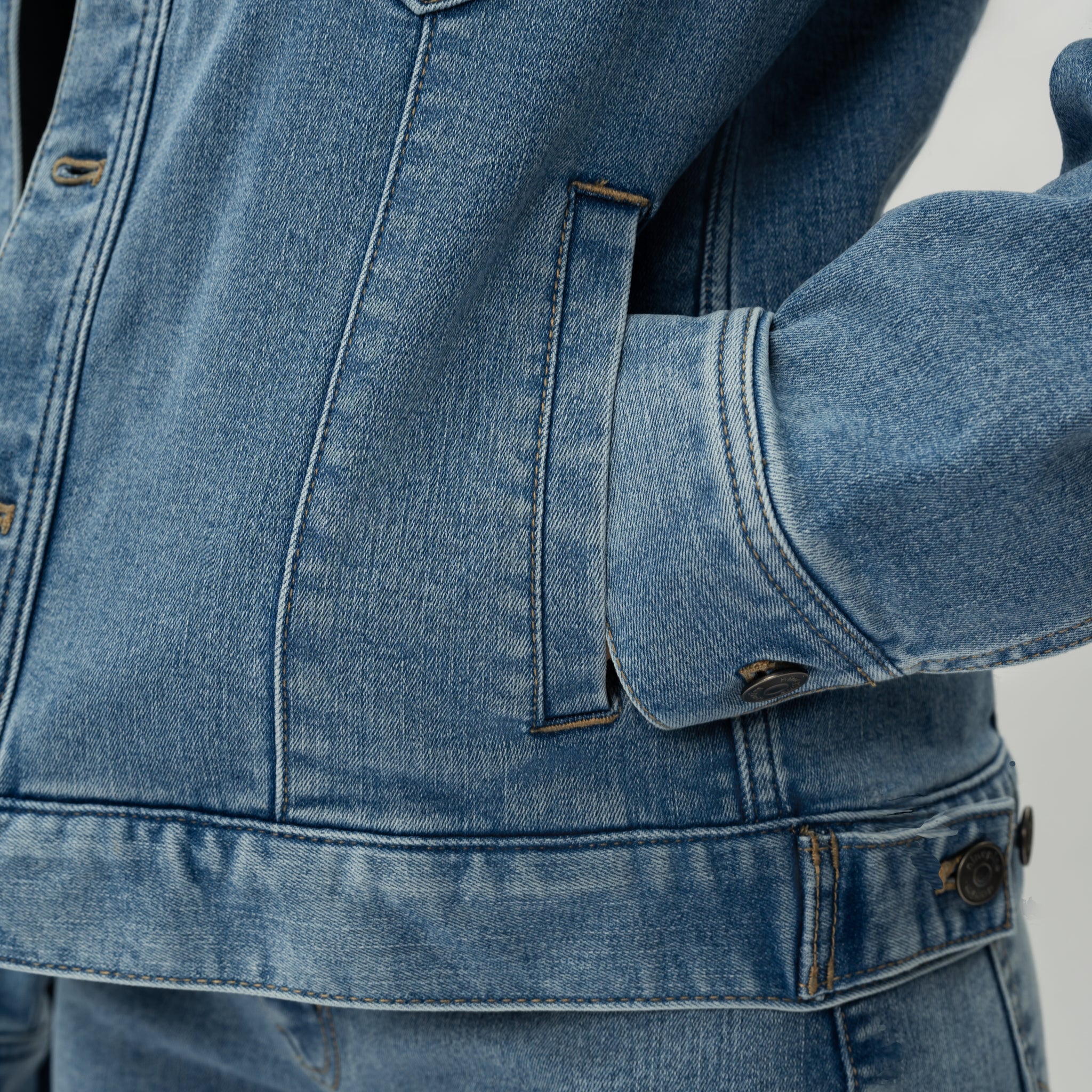Stretchy ComfortDenim™ Jacket - Image 3
