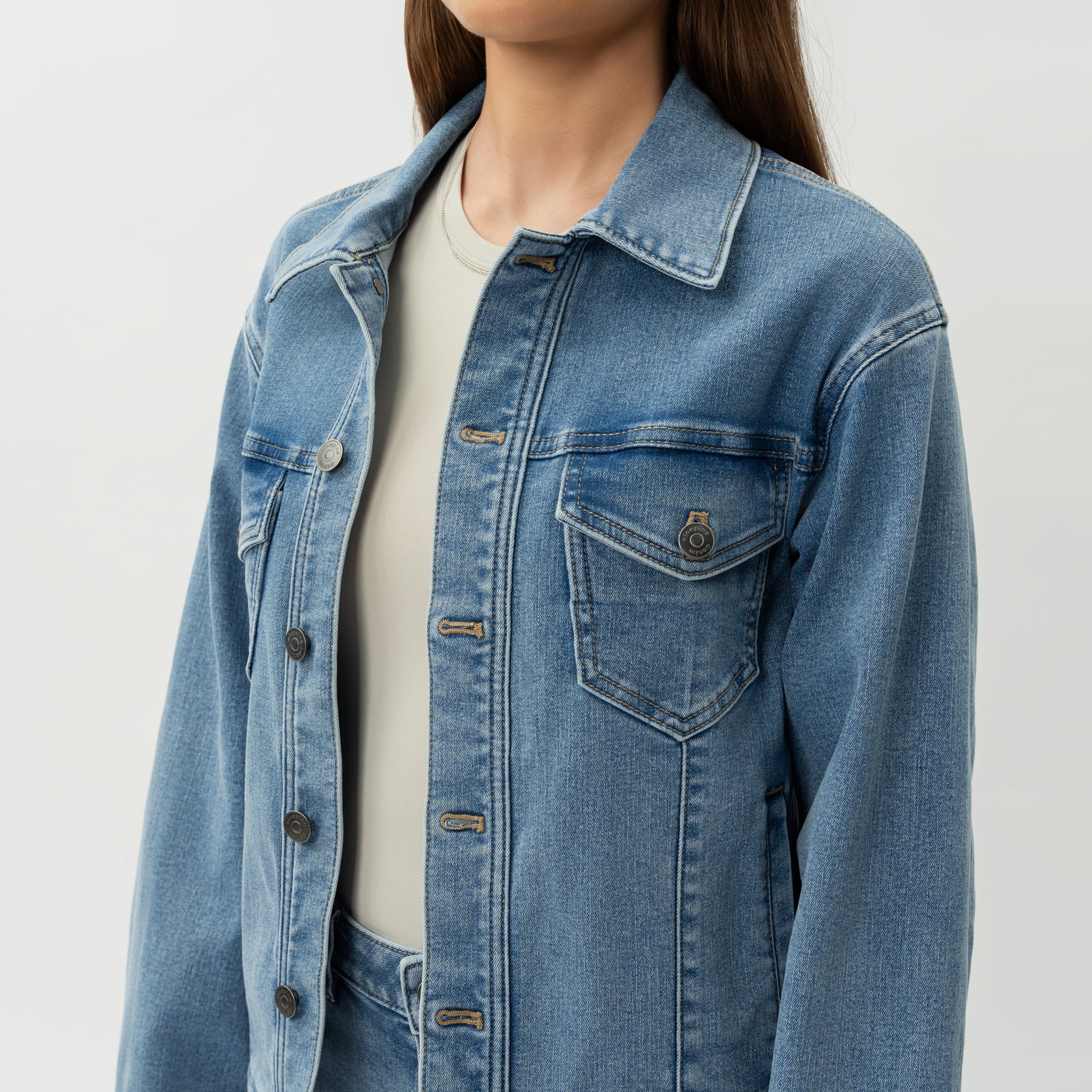 Stretchy ComfortDenim™ Jacket - Image 4